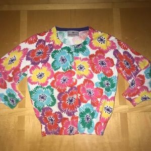 👧🏼 Hanna Andersson Bright Floral Cardigan